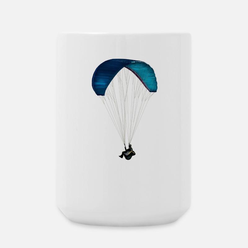 Paragliding - Large Mug 440 ml - white