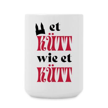 Karneval - Große Tasse 440 ml - Weiß - Vorne
