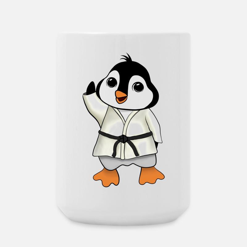 MA Pinguin - Große Tasse 440 ml - Weiß