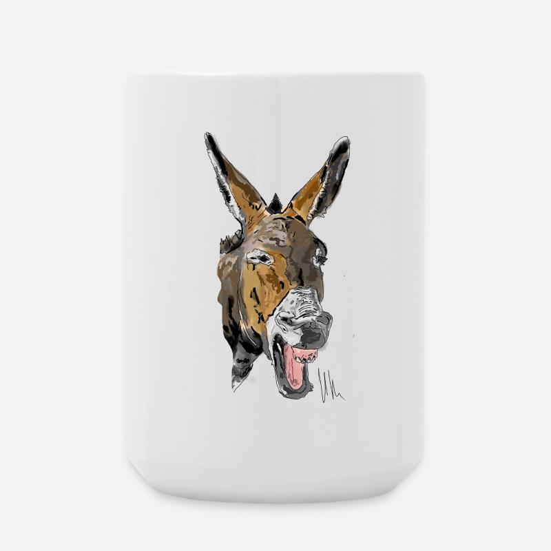 Donkey - Large Mug 440 ml - white