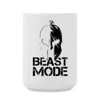 Gladiator Fighter Casque de Combat Rome - Grande tasse 440 ml - blanc - Devant