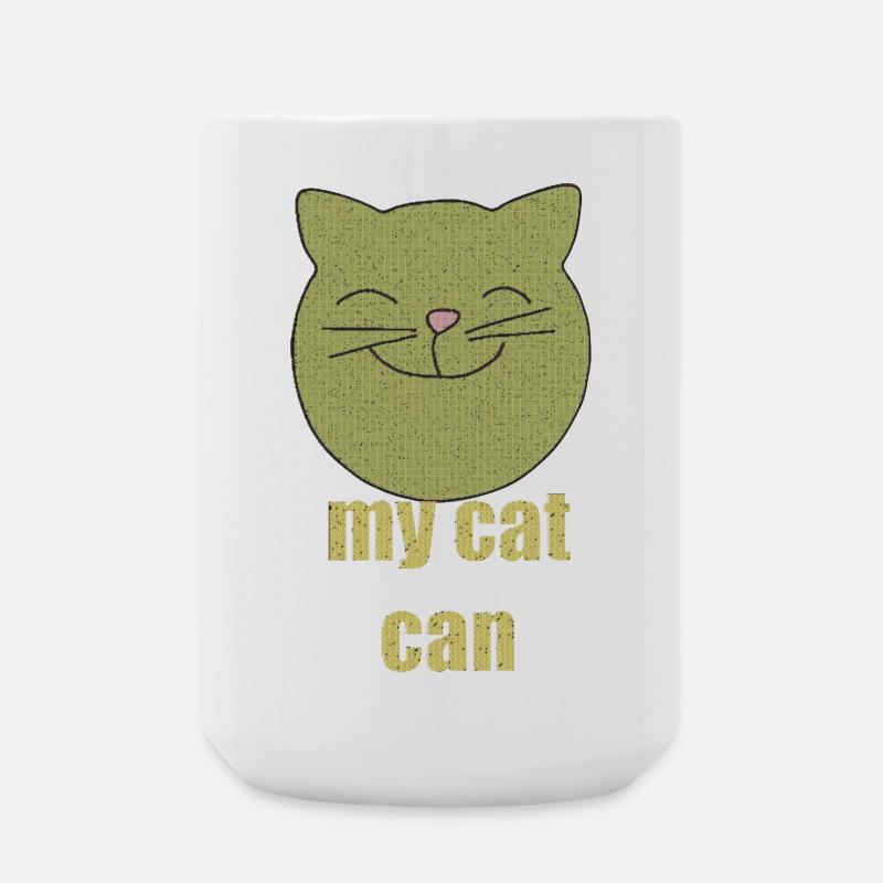 Mon chat peut - Grande tasse 440 ml - blanc