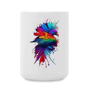 Bird of paradise - Large Mug 440 ml - white - Front