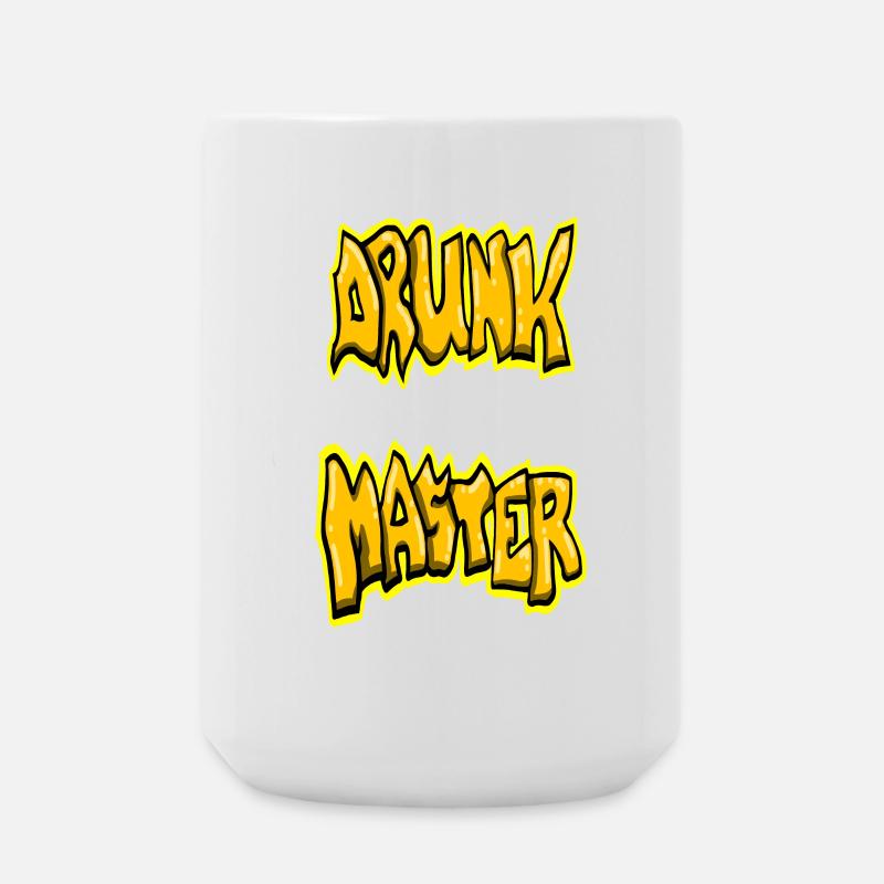 Drunk Master - Large Mug 440 ml - white