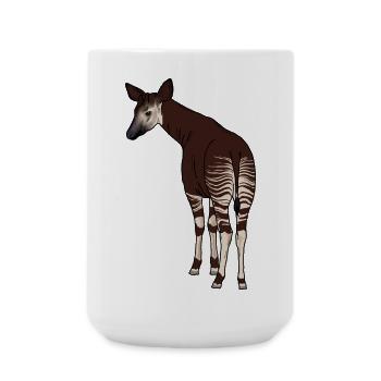 Okapi - Grande tasse 440 ml - blanc - Devant