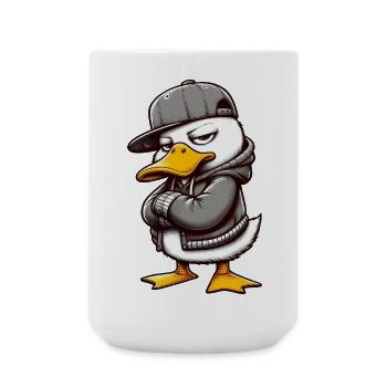 canard hiphop - Grande tasse 440 ml - blanc - Devant