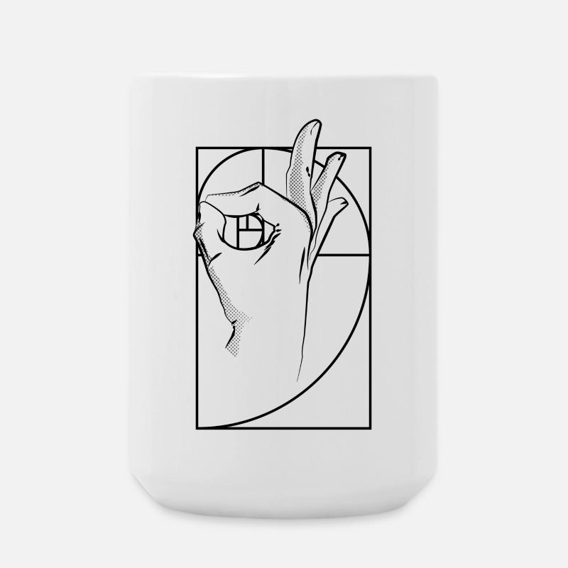 Gotcha troll - Grande tasse 440 ml - blanc