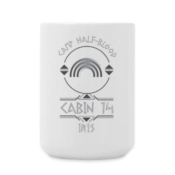 Cabin #14 in Camp Half Blood, Child of Iris - Large Mug 440 ml - white - Front