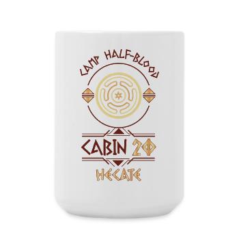 Cabin #20 in Camp Half Blood, Child of Hecate - Large Mug 440 ml - white - Front