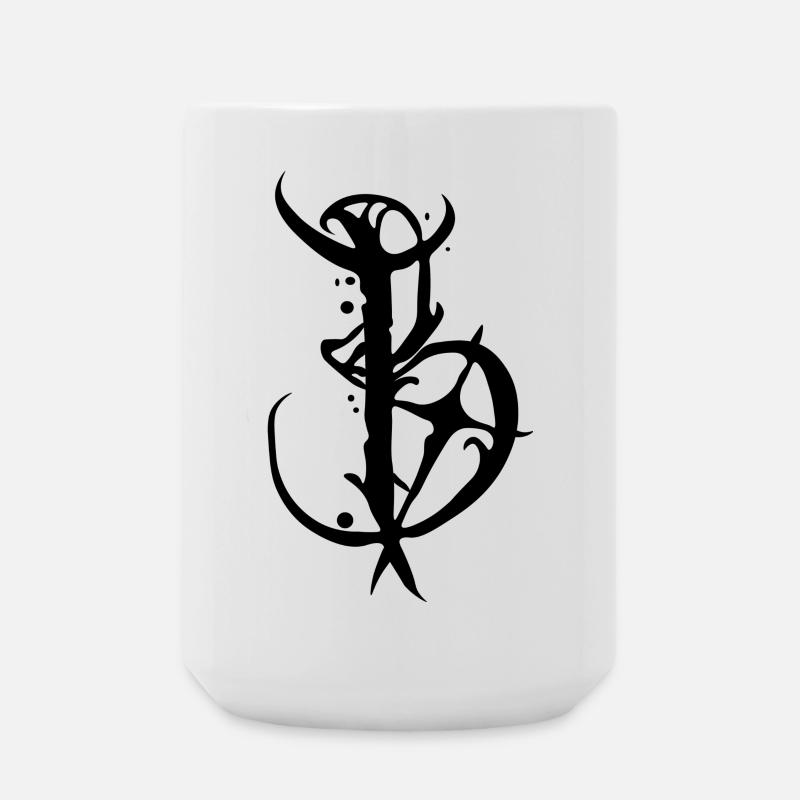 B - Large Mug 440 ml - white