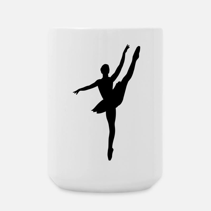 Danseuse de ballet - Grande tasse 440 ml - blanc