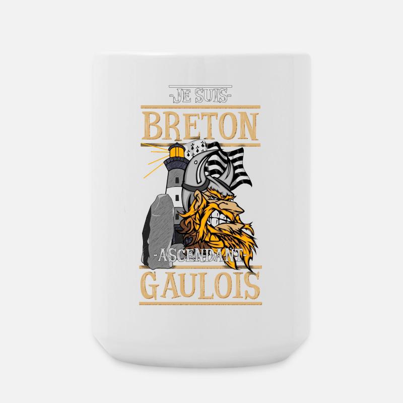 Gallic ascendant - Large Mug 440 ml - white