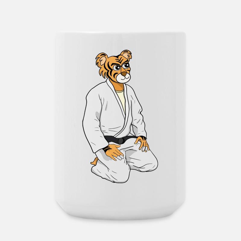 Be a Tiger - Large Mug 440 ml - white
