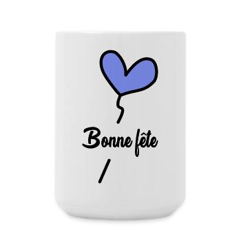 HAPPY BIRTHDAY. MOTHER'S DAY. FATHER'S DAY - Large Mug 440 ml - white - Front