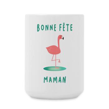 HAPPY BIRTHDAY. MOM. MOTHER'S DAY - Large Mug 440 ml - white - Front