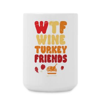 Thanksgiving - Large Mug 440 ml - white - Front