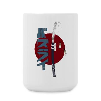 Katana - Große Tasse 440 ml - Weiß - Vorne