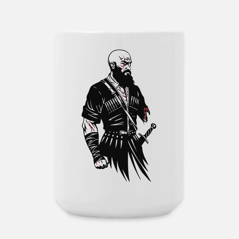 Байсангур Беноевский - Große Tasse 440 ml - Weiß