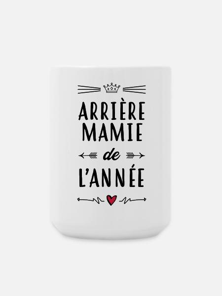 Arrière Mamie Mamy Grand-Mère Grand Mere - Large Mug 440 ml - white