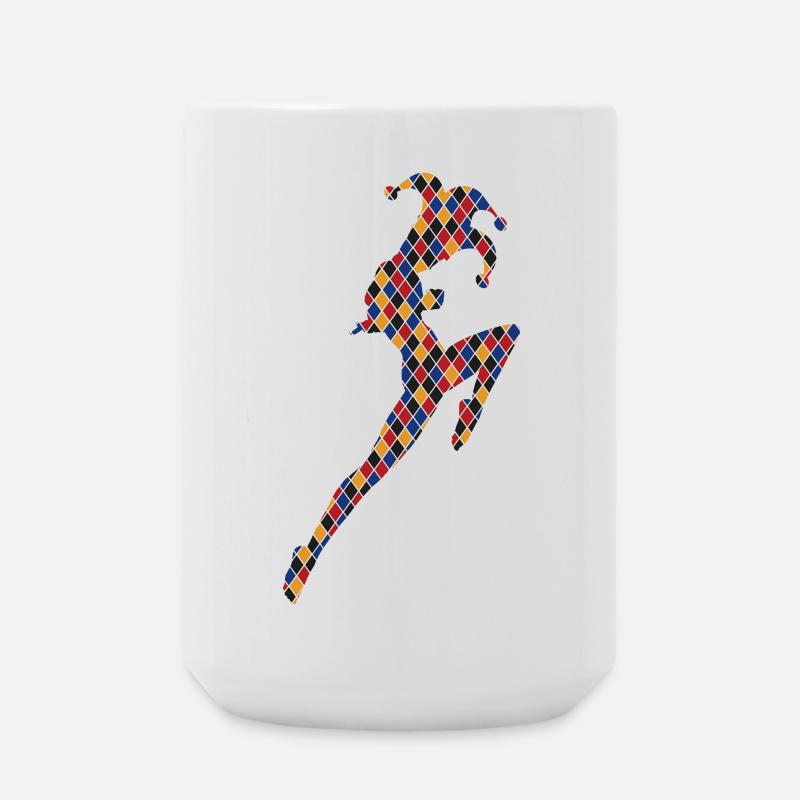 Harlequin - Large Mug 440 ml - white