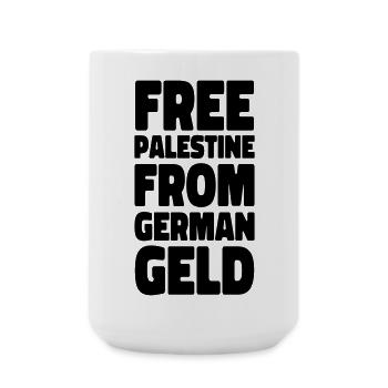solidarity with Israel - Large Mug 440 ml - white - Front