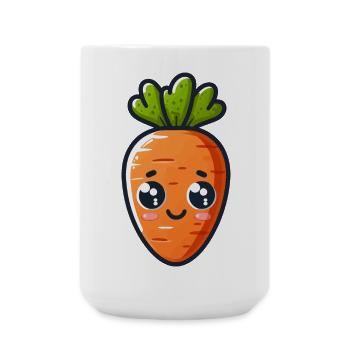 Carotte Mignon - Grande tasse 440 ml - blanc - Devant