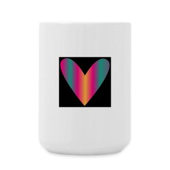 MOTHER'S DAY. HAPPY MOTHER'S DAY. MOM - Large Mug 440 ml - white - Front