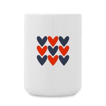 COUPLE. JUST MARRIED. EVJF. SAINT VALENTIN. MARIES - Grande tasse 440 ml - blanc - Devant
