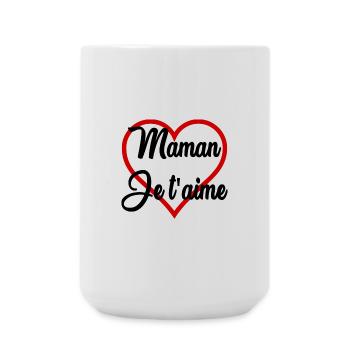 MOTHER'S DAY. HAPPY MOTHER'S DAY - Large Mug 440 ml - white - Front
