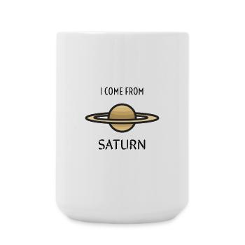 Saturne, Saturne - Grande tasse 440 ml - blanc - Devant