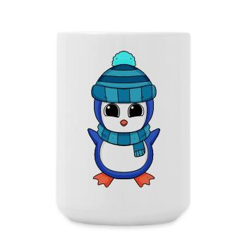 Penguin Penguins - Large Mug 440 ml - white - Front