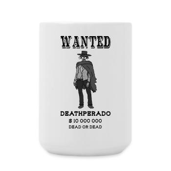 Cowboy de l'enfer - Grande tasse 440 ml - blanc - Devant