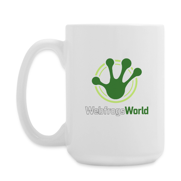 WebfrogsWorld - Duży kubek 440 ml