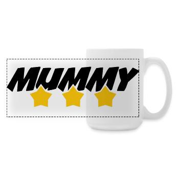 Mom of the Year - Mother's Day - Large Panoramic Mug 440 ml - white - Right