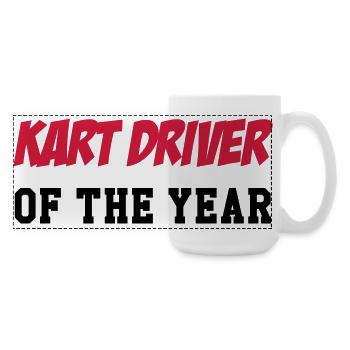Karting / Kart / Go-Kart / Sport / Driver - Large Panoramic Mug 440 ml - white - Right