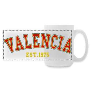 Valence Est.1975 - Grande tasse panoramique 440 ml - blanc - Droite