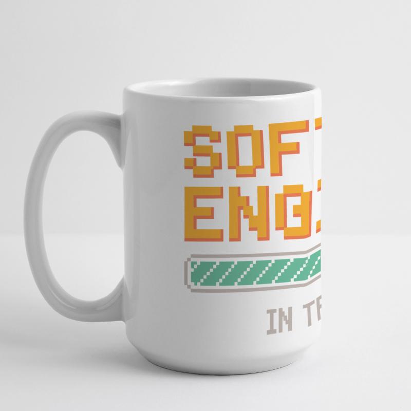 Software Developer in Training Debugging Humor Large Panoramic Mug 440 ml