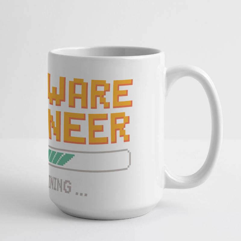 Software Developer in Training Debugging Humor Large Panoramic Mug 440 ml