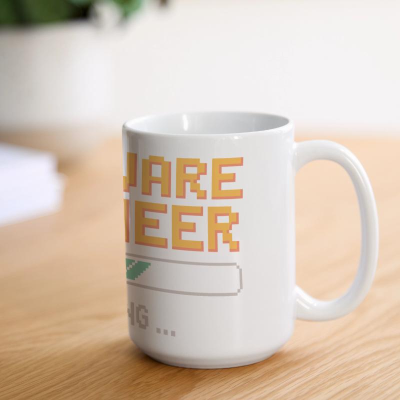 Software Developer in Training Debugging Humor Large Panoramic Mug 440 ml