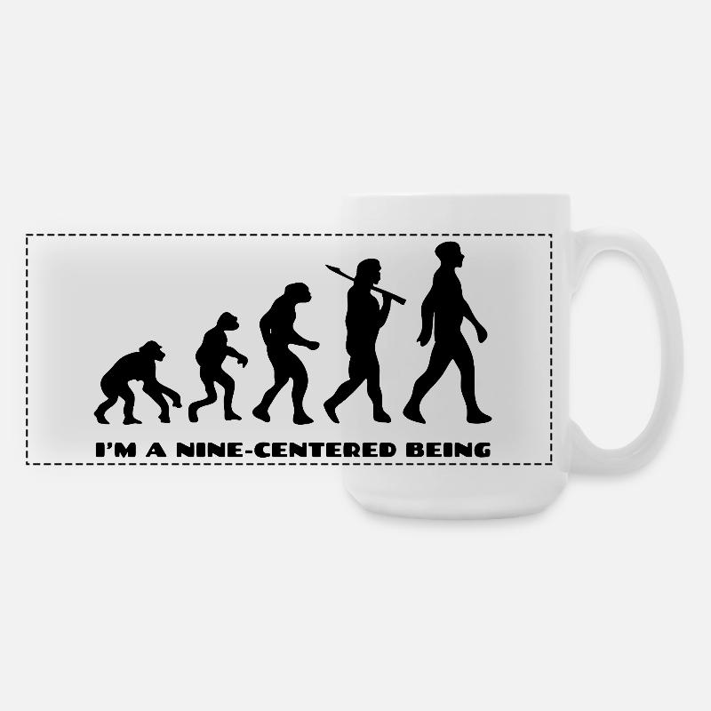 Evolution - Large Panoramic Mug 440 ml - white
