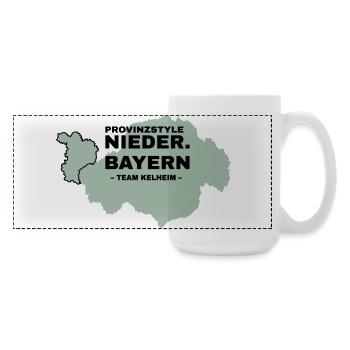 Lower Bavaria | KELHEIM - Large Panoramic Mug 440 ml - white - Right