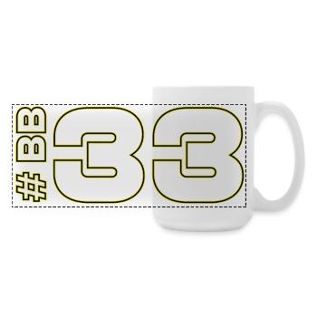 -BB33-2026 - Große Panoramatasse 440 ml - Weiß - Rechts