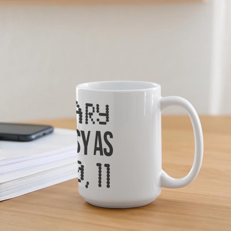 binary Large Panoramic Mug 440 ml