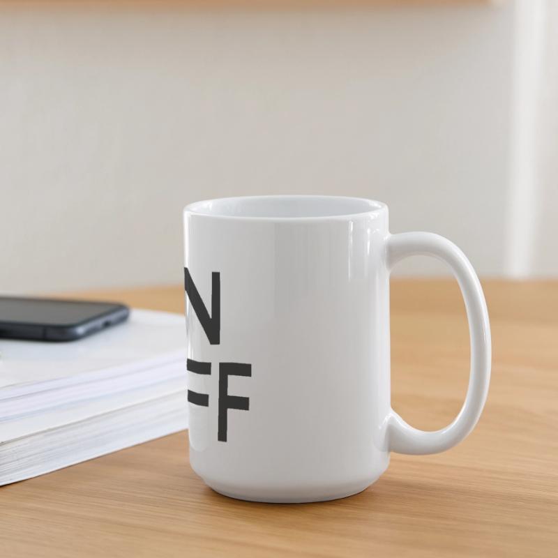 ON/OFF mode Large Panoramic Mug 440 ml