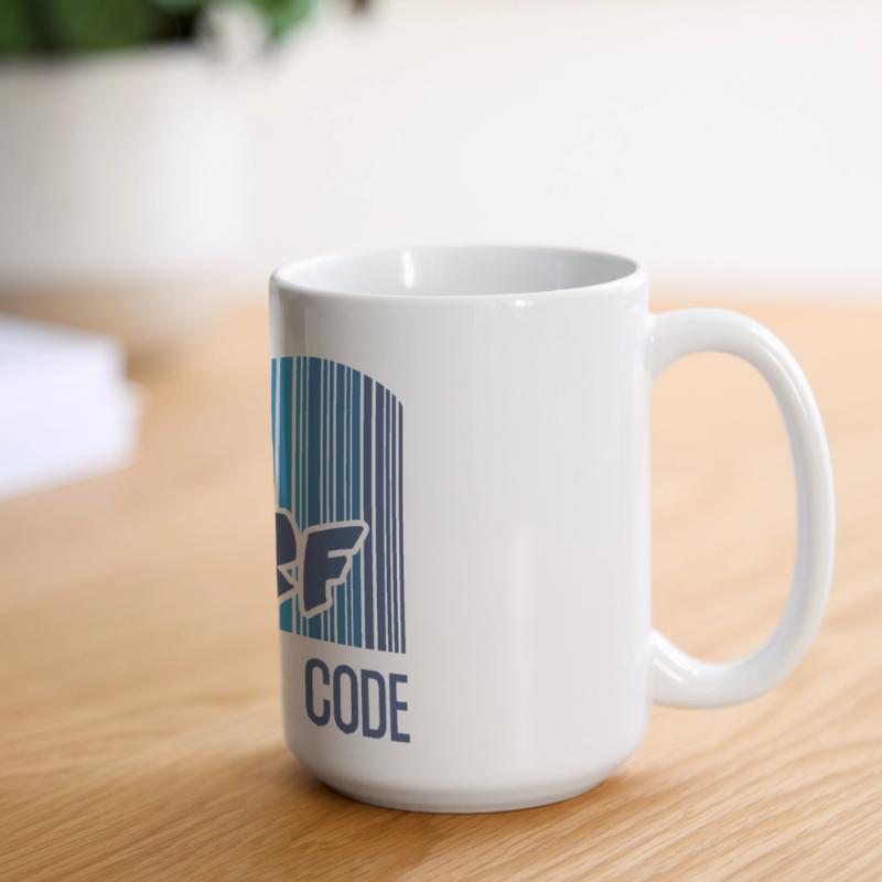 Surf Code Large Panoramic Mug 440 ml