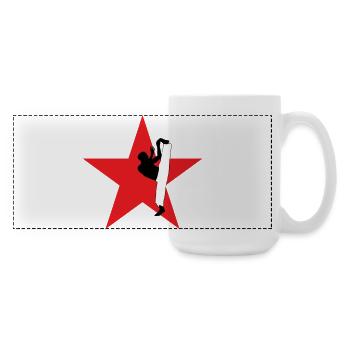 Capoeira - Fighting - Dance - Large Panoramic Mug 440 ml - white - Right