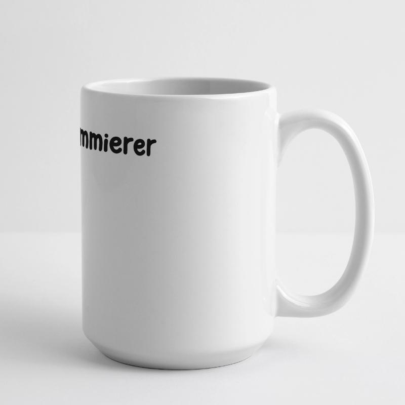 Programmierer Developer Webentwickler Skripting Große Panoramatasse 440 ml