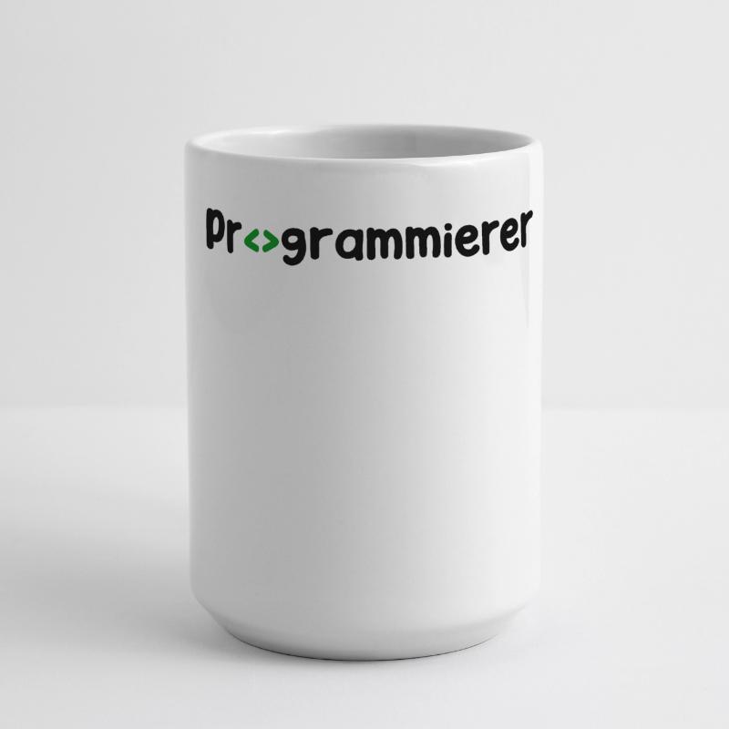 Programmierer Developer Webentwickler Skripting Große Panoramatasse 440 ml