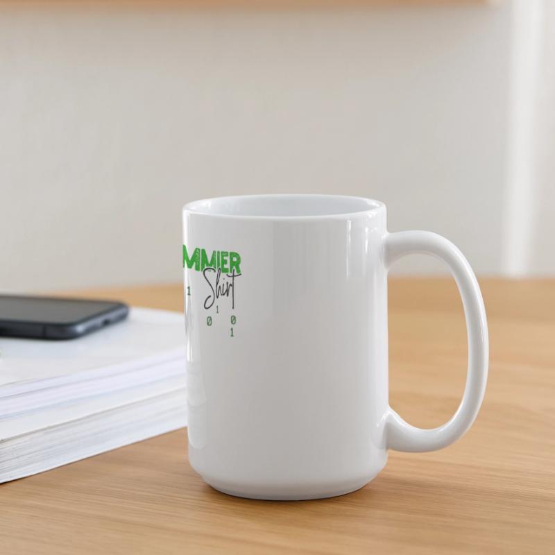 Programmierer Developer Code Statement Skripting Große Panoramatasse 440 ml