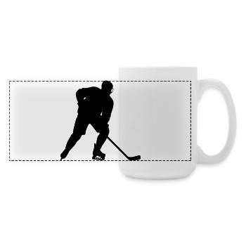 Hockey - Große Panoramatasse 440 ml - Weiß - Rechts
